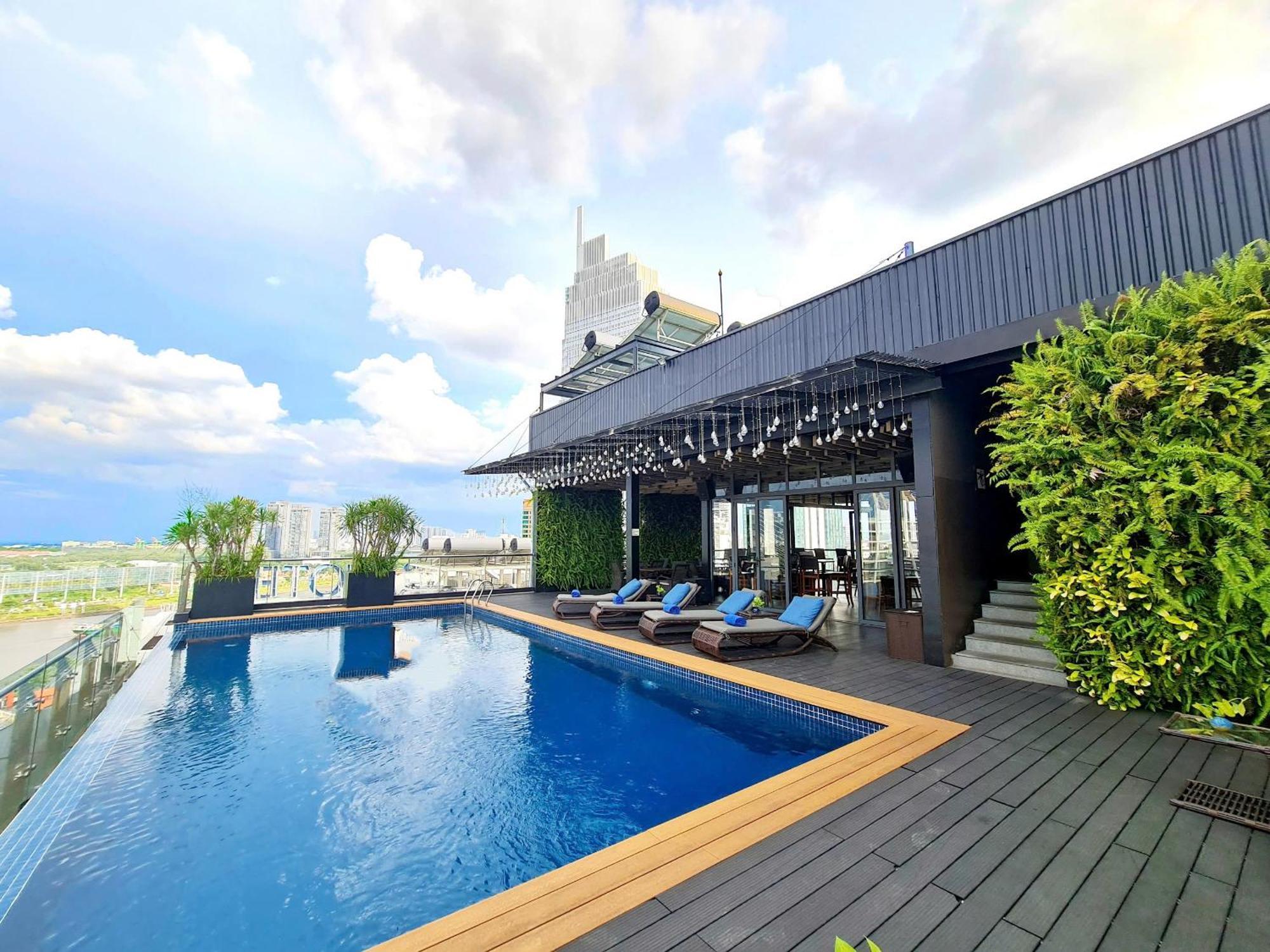 Kin Hotel Thi Sach Хошимин Екстериор снимка