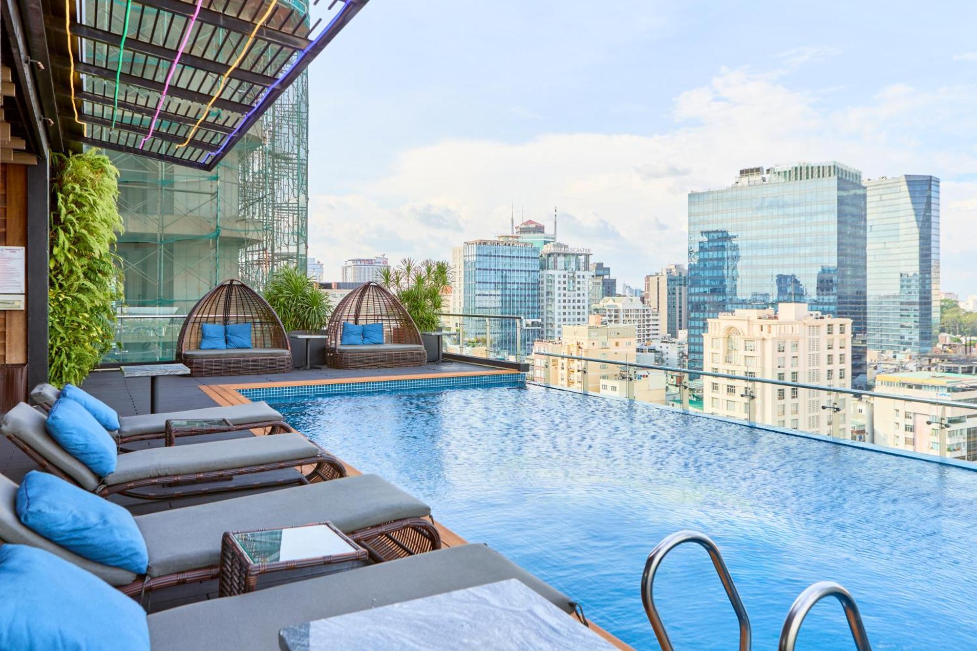 Kin Hotel Thi Sach Хошимин Екстериор снимка